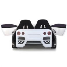 Дитяче ліжко машина GTR Police 190х90 см з підсвіткою, музикою, шкіряний салон, пультом